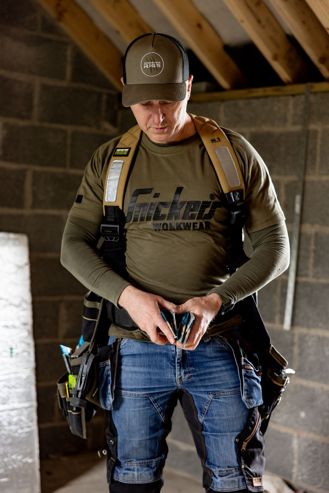 How a Tool Belt with Braces (or a Tool Vest) Helps Prevent Back Pain