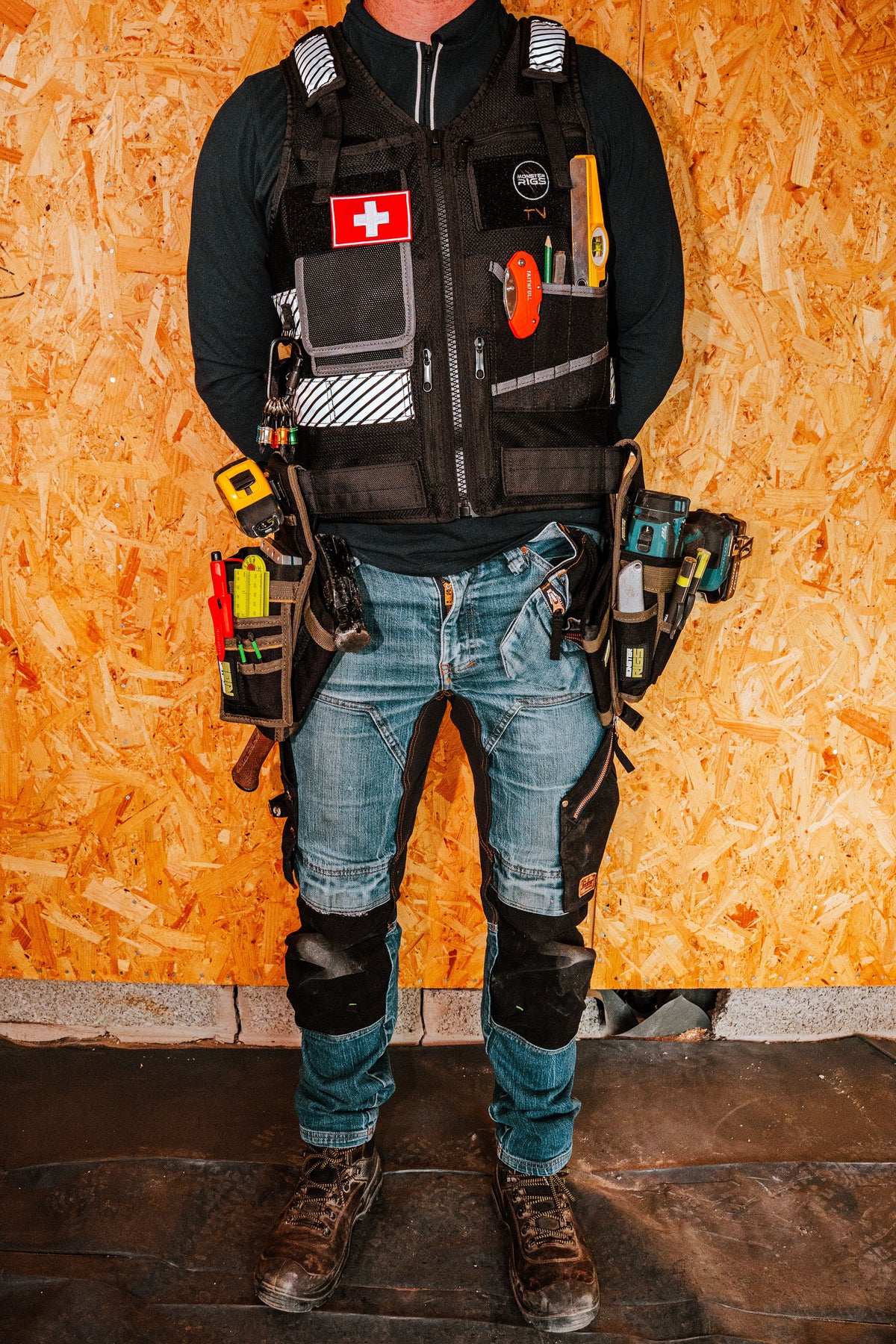 Monster Rigs Carpenter and Joiner Tool Vest