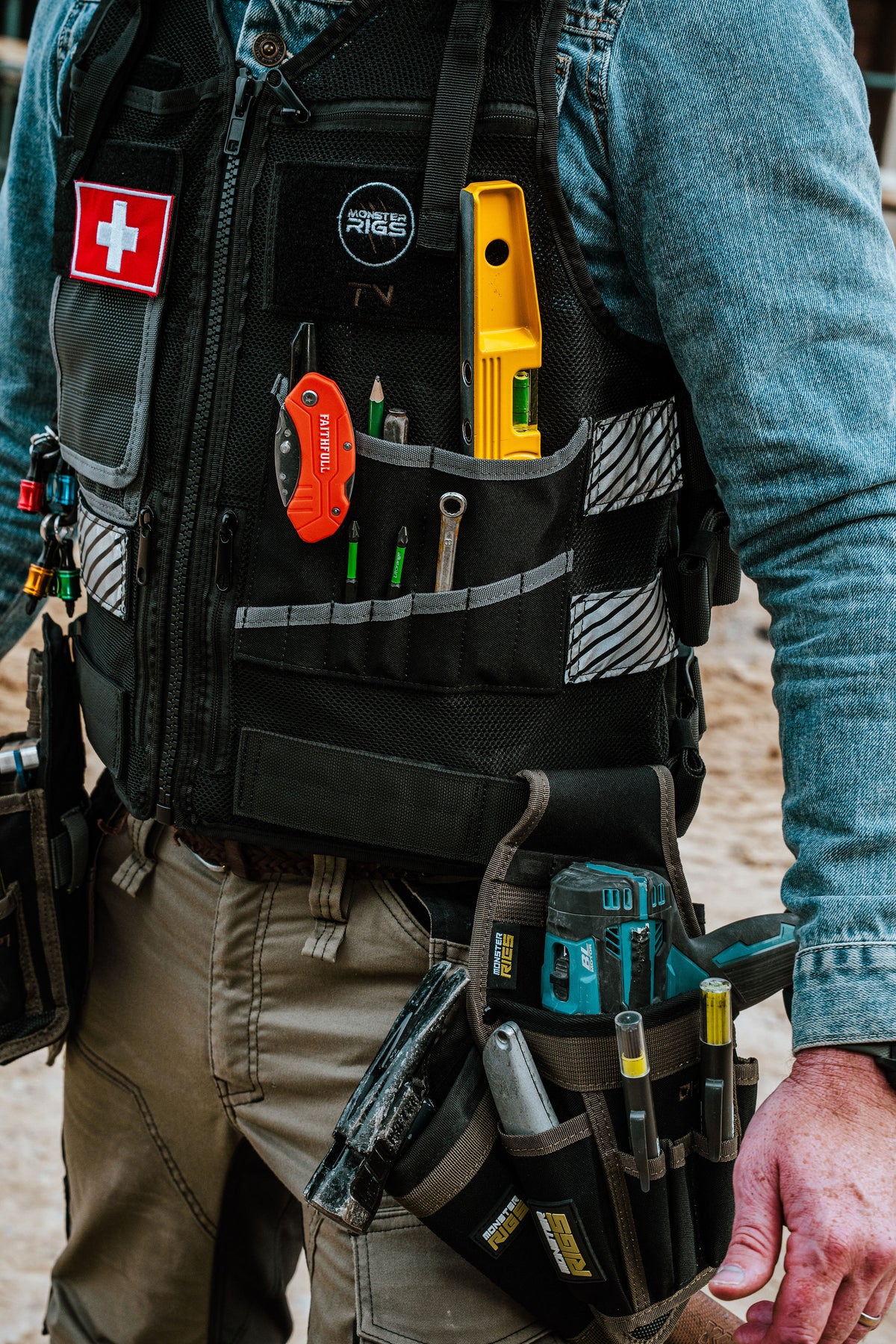 Monster Rigs Drill Holster DHR (Right Hand) DHL (Left Hand)