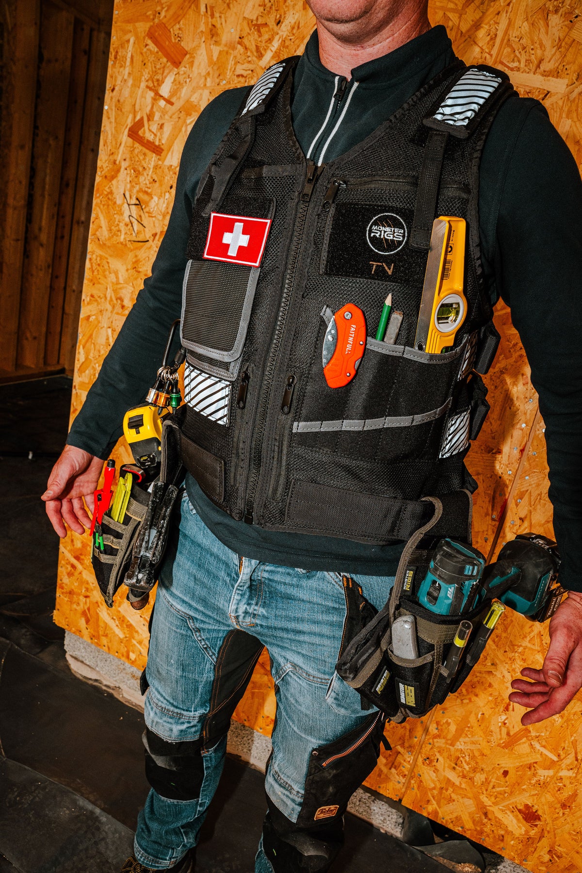 Monster Rigs Carpenter and Joiner Tool Vest